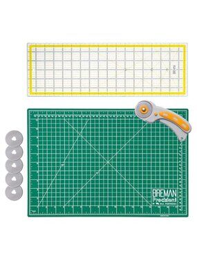 Self Healing Cutting Mat & Rotary Cutter Set 45mm Rotary Cutter for Fabric